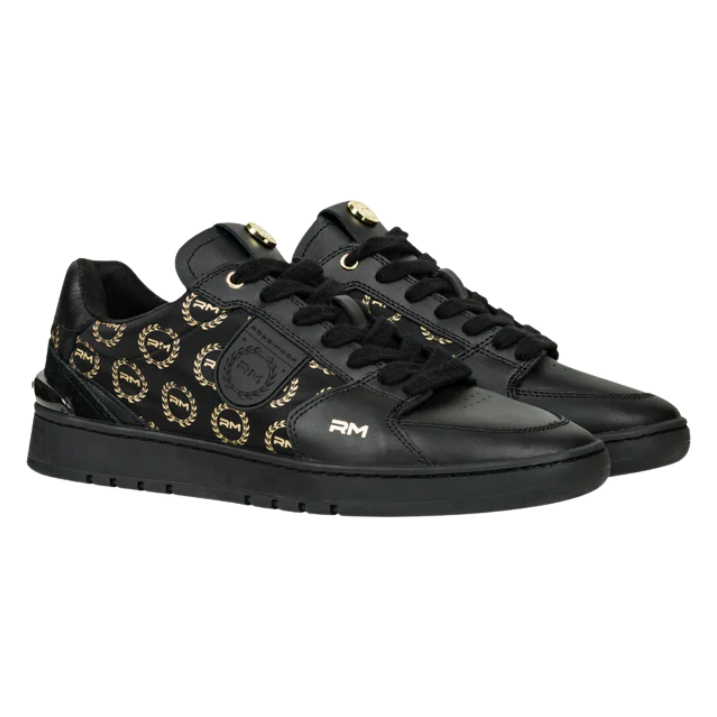 Rossimoda Sneaker Rafael Bg Low Black-Gold